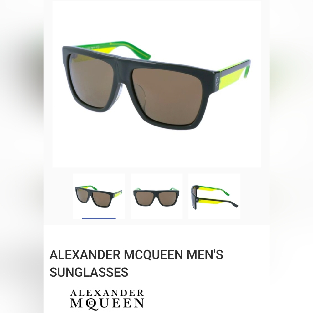 Euc Vintage Style Alexander McQueen Sunglasses 😎🕶️😎